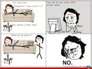 Lazy parents. I can actually relate