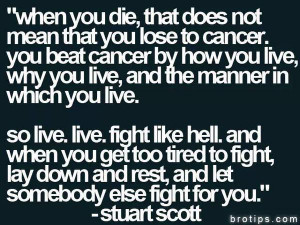 SC_Columbus: RIP Stuart Scott One of the greatest Stuart Scott quotes ...