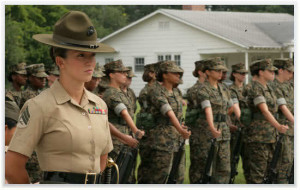 Woman_Marine-Drill_Instructor-Marine_Corps women on church boards