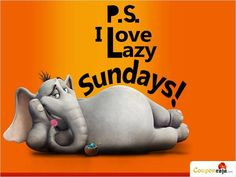 Love Lazy #Sunday ! #SundayQuote #Funny More