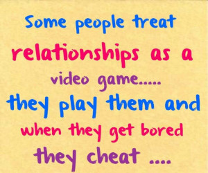 Video game relationship