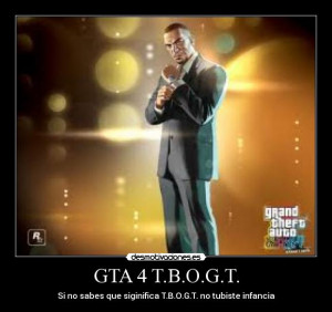 carteles grand theft auto the ballad gay tony desmotivaciones