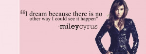 Miley Cyrus quote(FB cover) by DarkCityGirl