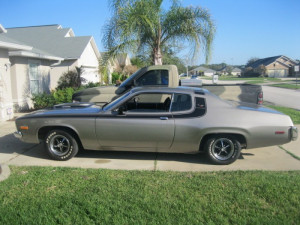 1973 Plymouth Road Runner - Left side view