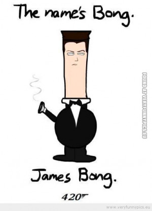 Funny Picture - My name is Bong, James Bong
