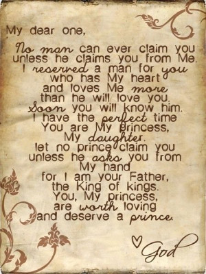 am a princess. and a princess deserves her prince. :)