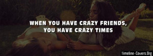 Crazy Friends Crazy Times Fb Cover