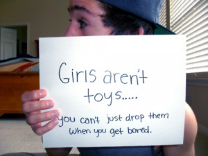 Girls aren’t toys …