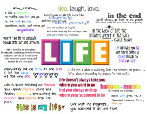 Wonderful quotes about life.... Must read...