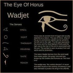 eye of horus more tattoo ideas ancient kemetic horus eye eye of horus ...