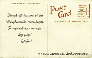 Postcard quote