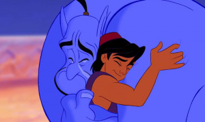 Aladdin - Genie and Aladdin