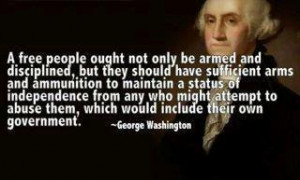 Like Washington would have encouraged insurrection while he presided ...