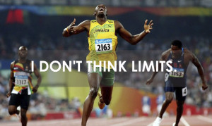 Congratulations, Mr. Usain Bolt, once again. We hope to see many more ...