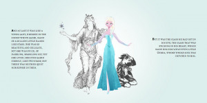 Elsa and Anna Disney’s Frozen Hans Christian Andersen’s The Snow ...