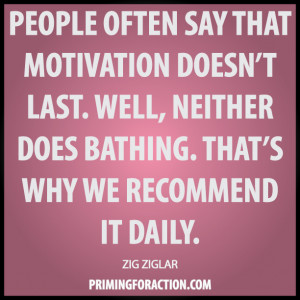 ... , neither does bathing. That's why we recommend it daily.