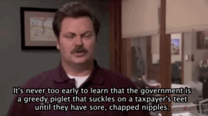 Reasons Georgetown Students are NOT Ron Swanson
