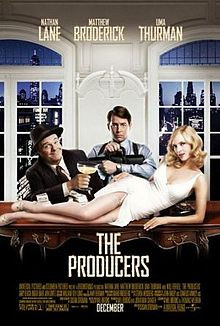 Theatrical movie poster for The Producers
