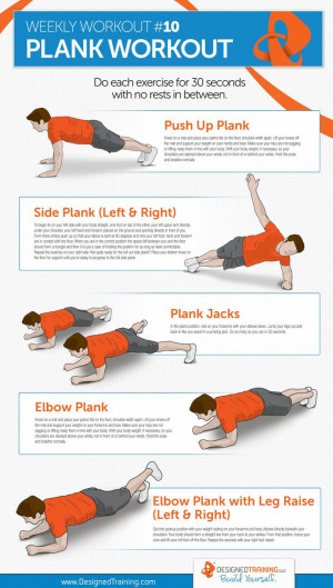Plank Workout (Weekly workout #10)