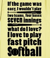 Love Fastpitch Softball Quotes