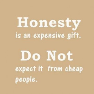 Quote about Honesty by Anna Isadar