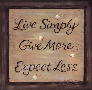 inspirational, inspirational quotes, quotations, live simply- give ...