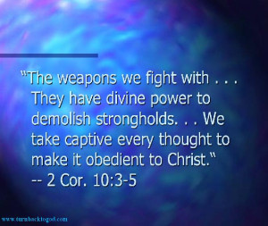 Spiritual warfare? Isn’t Jesus the Prince of Peace? Yes, He is. But ...