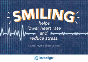 Smiling helps reduce stress. Other popular stress reduction techniques ...