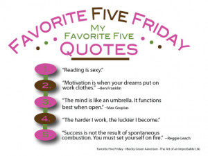 Favorite Five Friday: Quotes