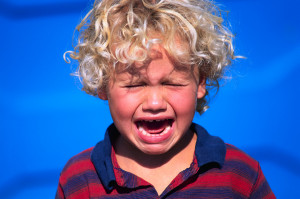 Crying may be a sign of overload in children