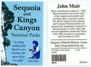 John Muir Sticker