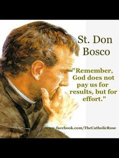 , Don Bosco, John Bosco, Catholic Saint, Saint John, Catholic Quotes ...