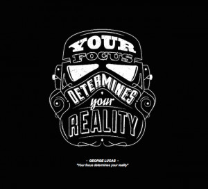 ... really cool set of typographic illustrations based on famous quotes