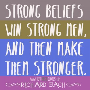 strong belief quotes
