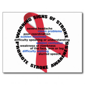 Stroke Awareness & Prevention Postcard