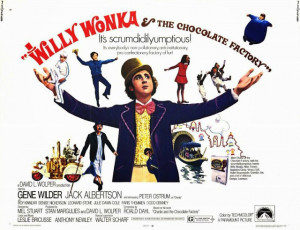 The Foodie Movie Club Christmas: Willy Wonka and the Chocolate Factory