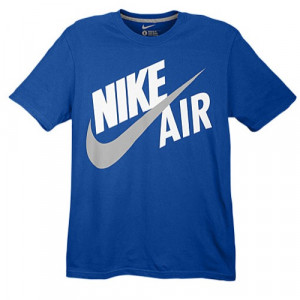 Nike Graphic T-Shirt - Men's - Casual - Clothing - Royal/