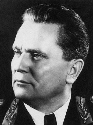 Josip Broz, plus connu sous le nom de Tito