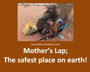 English Quotes about Mother : Mother's lap; the safest place on earth ...