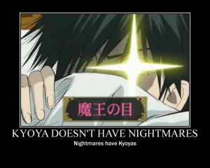 Kyoya Motivational Poster by Silverstar16