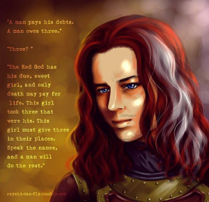 jaqen h'ghar bath scene