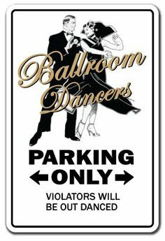 Amazon.com : BALLROOM DANCERS ~Sign~ ball elegant dance music gift ...