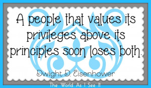 This weeks quote is by Dwight D Eisenhower.