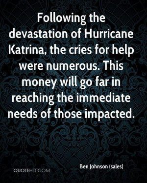 Following the devastation of Hurricane Katrina, the cries for help ...