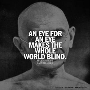 Quotes by Gandhi