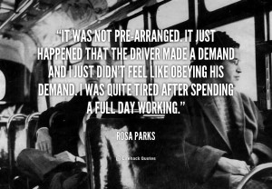 Famous Quotes From Rosa Parks