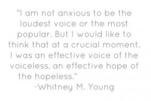 Whitney Young quote