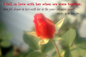 Love Quotes by Nicholas Sparks
