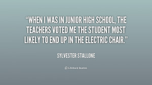 Quotes About High School
