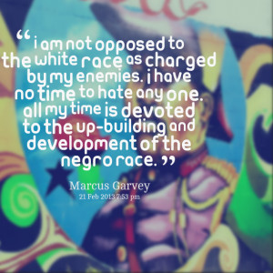 Quotes Picture: i am not opposed to the white race as charged by my ...